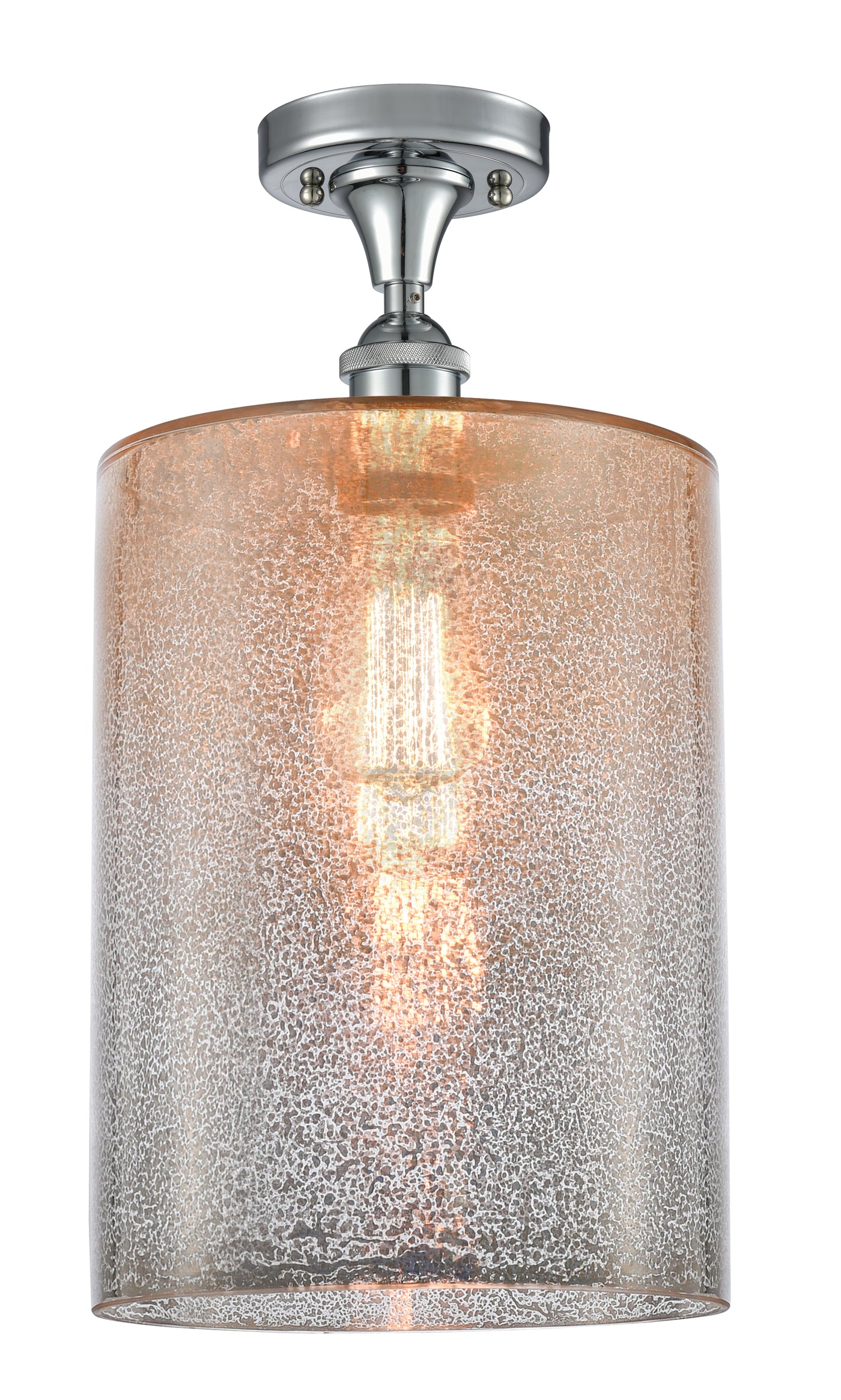 Ballston Semi-Flush Mount - Elegant Chrome Finish