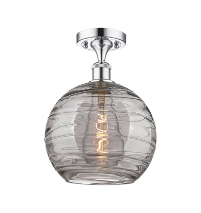 Ballston Semi-Flush Mount White Finish