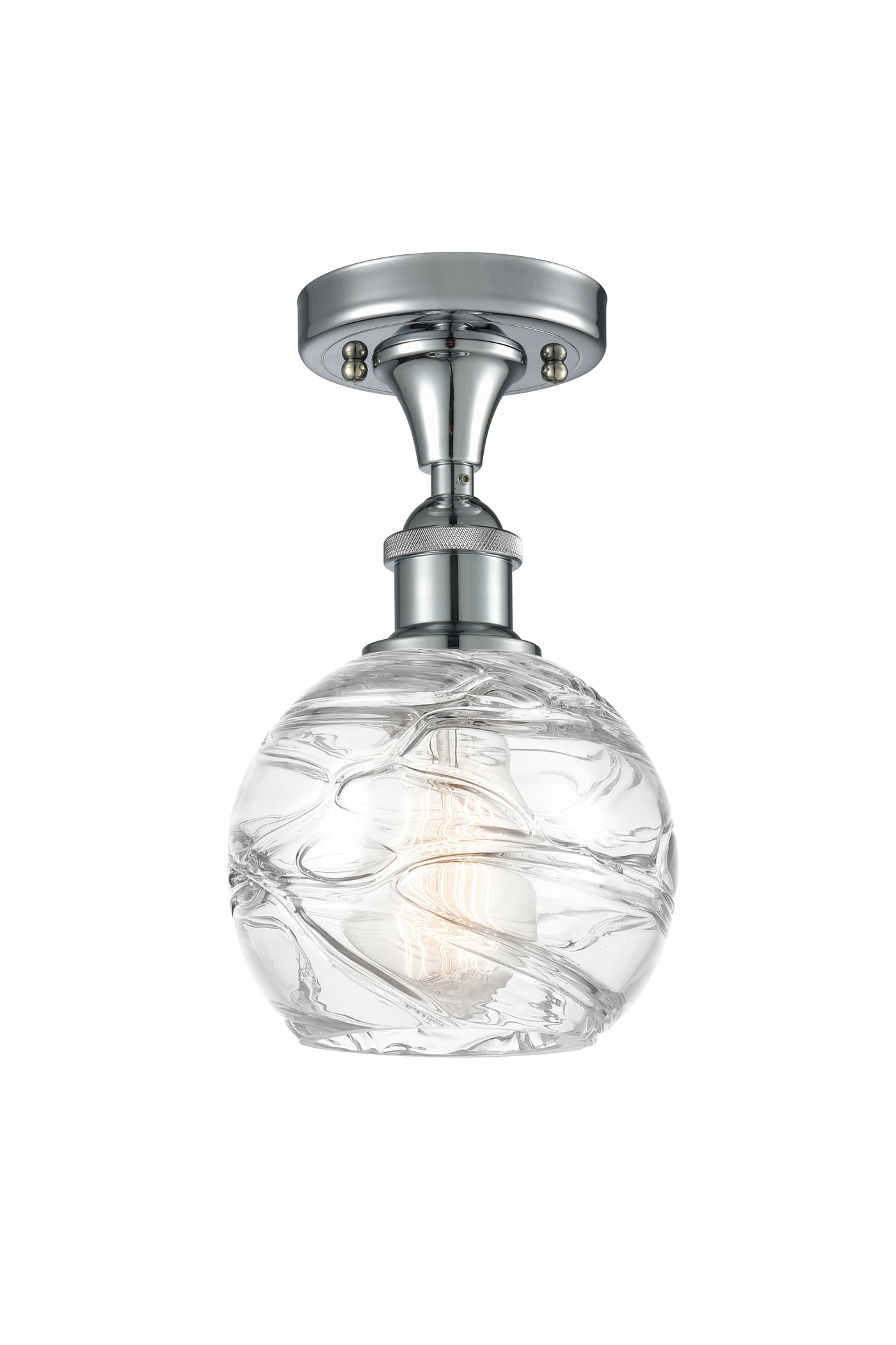 Ballston Semi-Flush Mount Polished Chrome