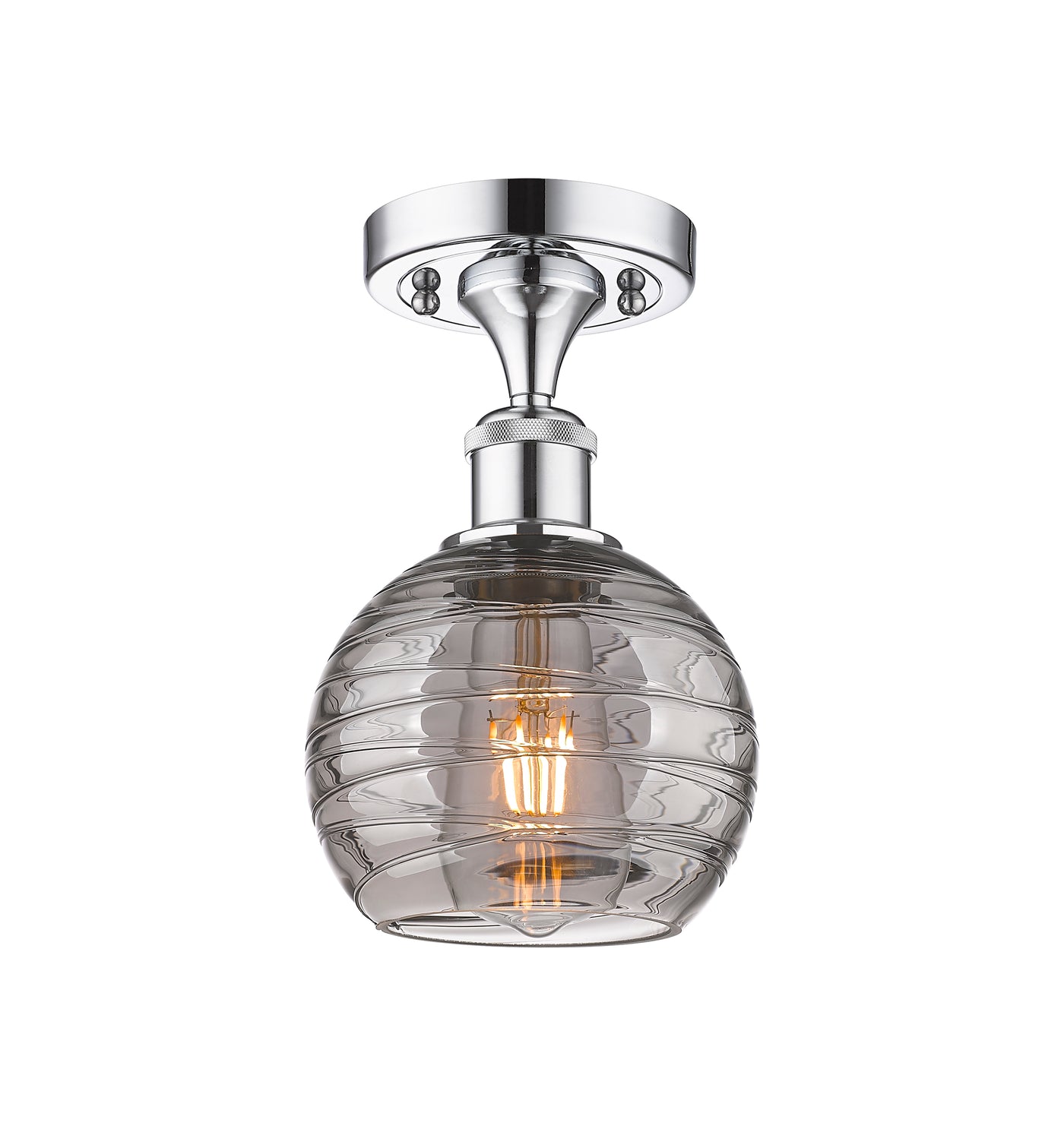 Ballston Semi-Flush Mount Polished Chrome