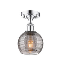 Ballston Semi-Flush Mount Polished Chrome