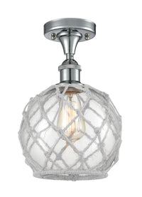Ballston Semi-Flush Mount Polished Chrome