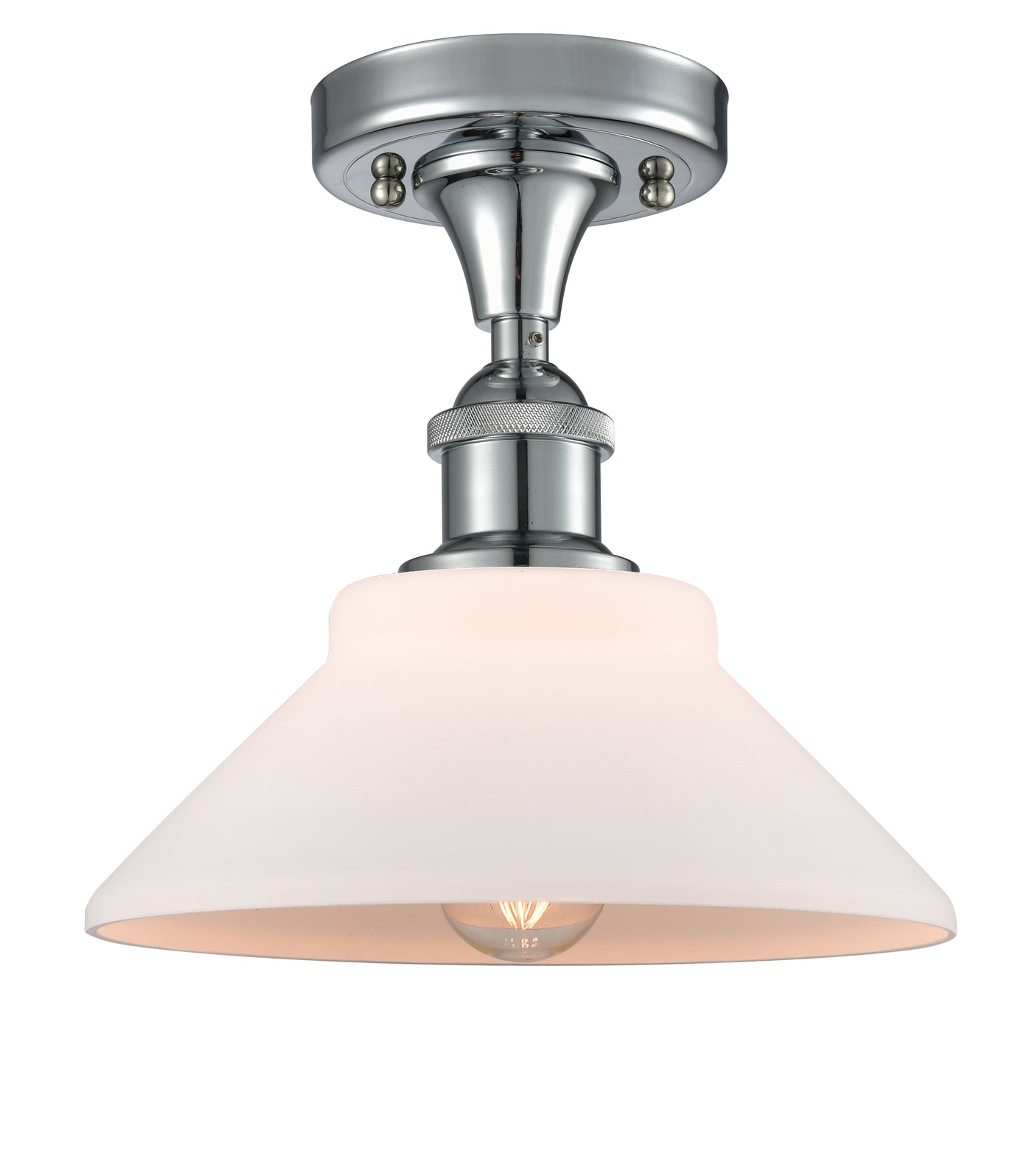 Ballston Semi-Flush Mount Clear Glass