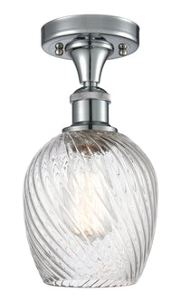 Ballston Semi-Flush Mount | Polished Chrome Shine
