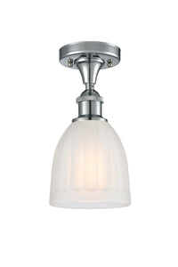 Ballston Semi-Flush Mount Cast Brass