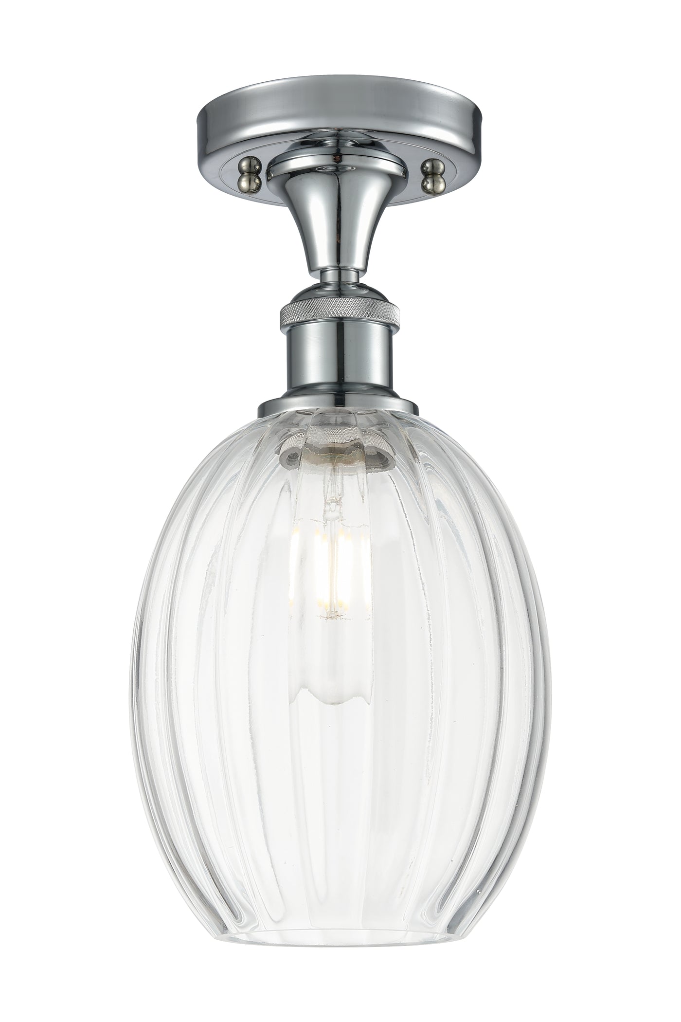 Ballston Semi-Flush Mount Brushed Nickel