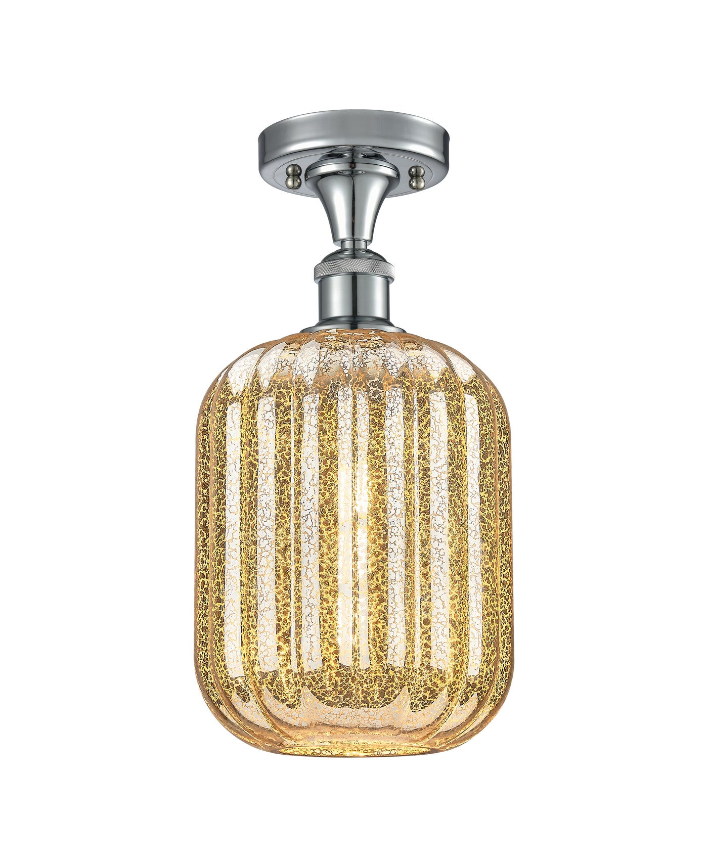 Ballston Semi-Flush Mount Brushed Nickel