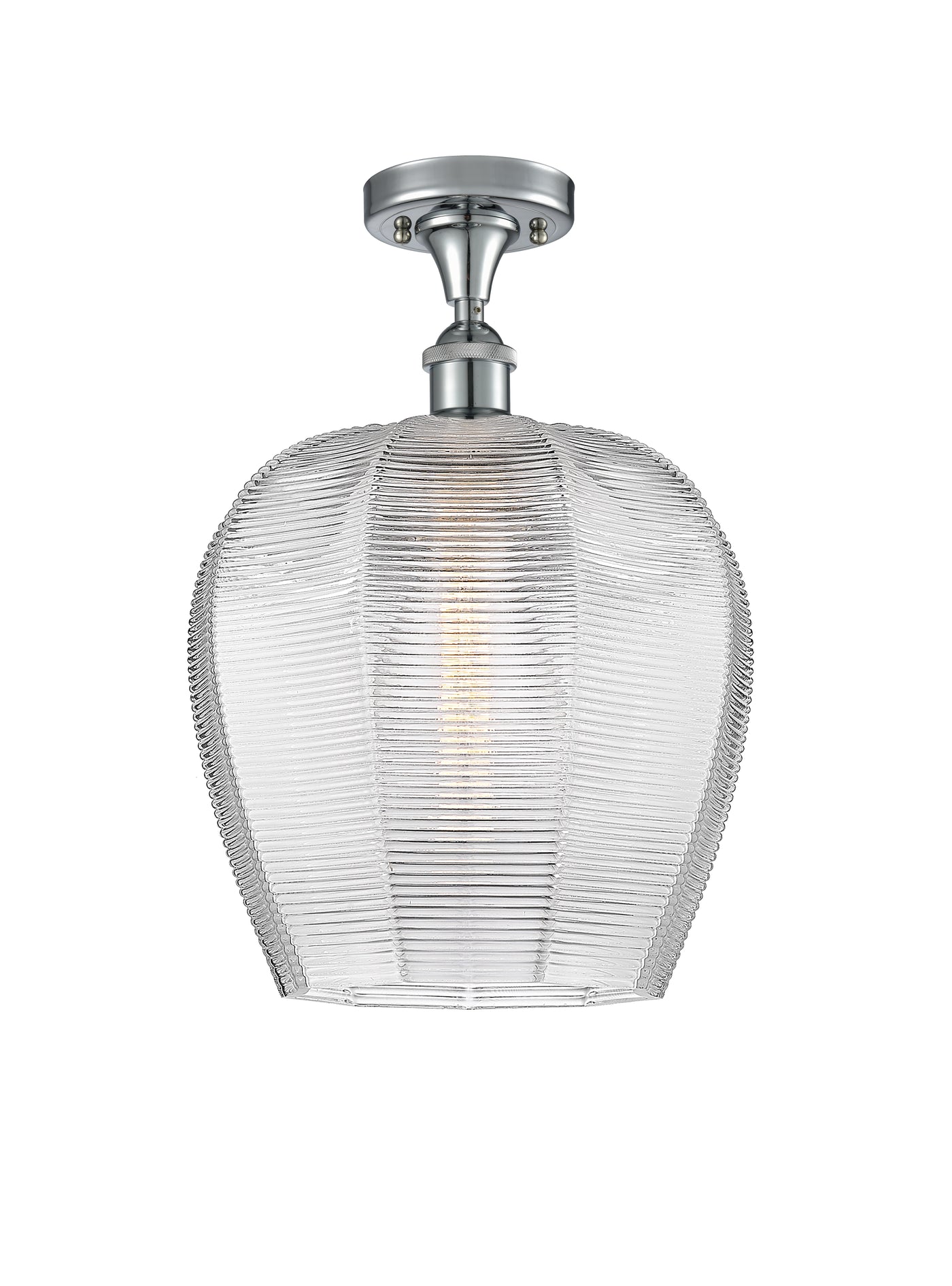 Ballston Semi-Flush Mount Polished Chrome