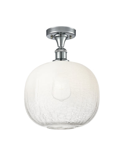 Ballston Semi-Flush Mount Satin Nickel