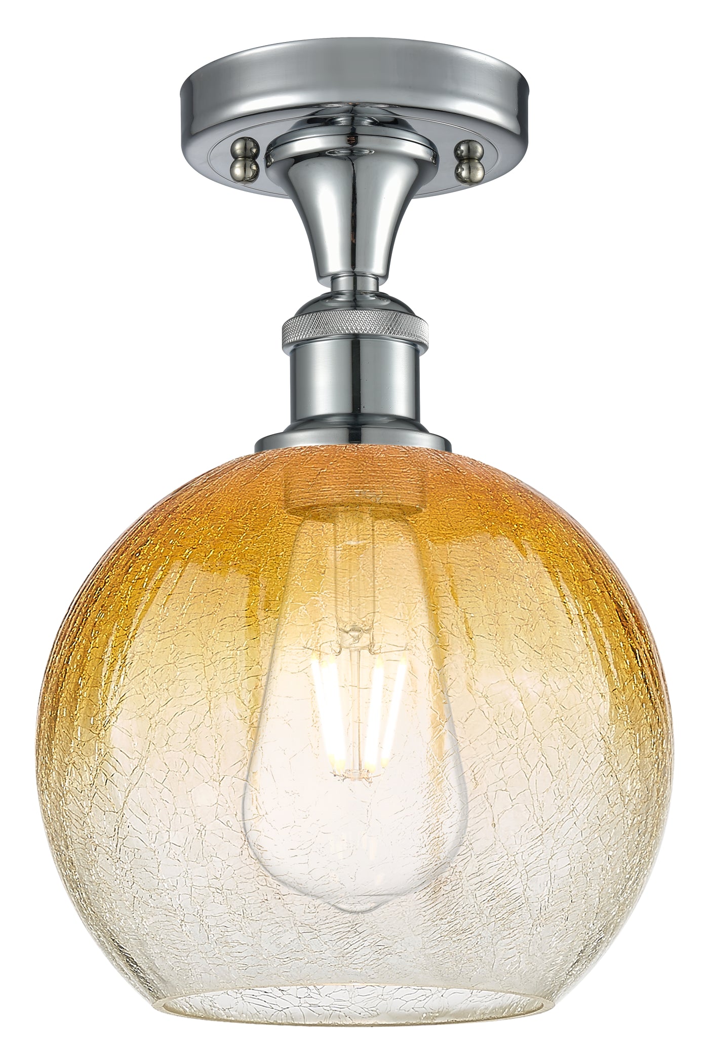 Ballston Semi-Flush Brushed Satin Nickel