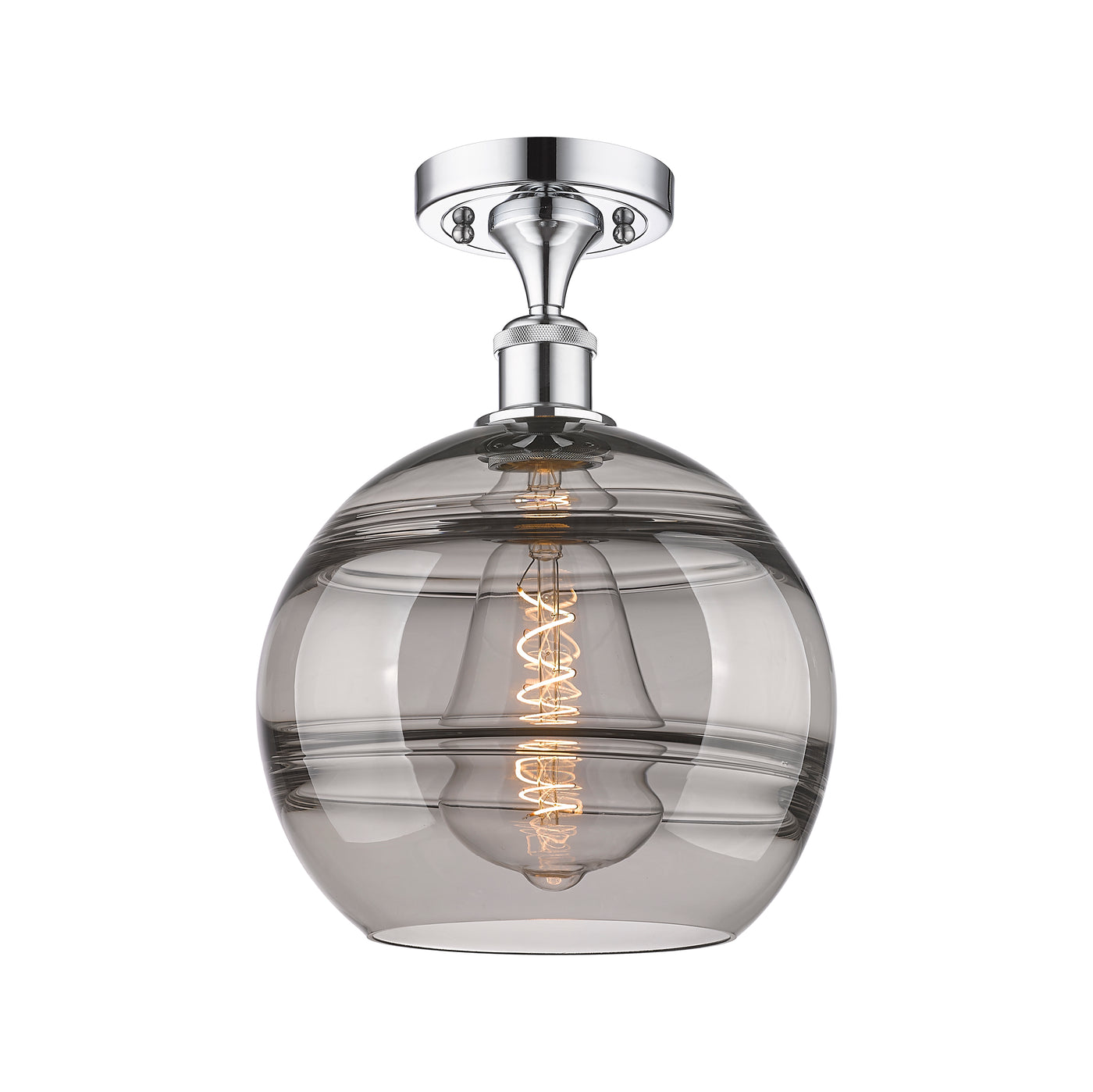 Ballston Semi-Flush Mount Brushed Satin Nickel