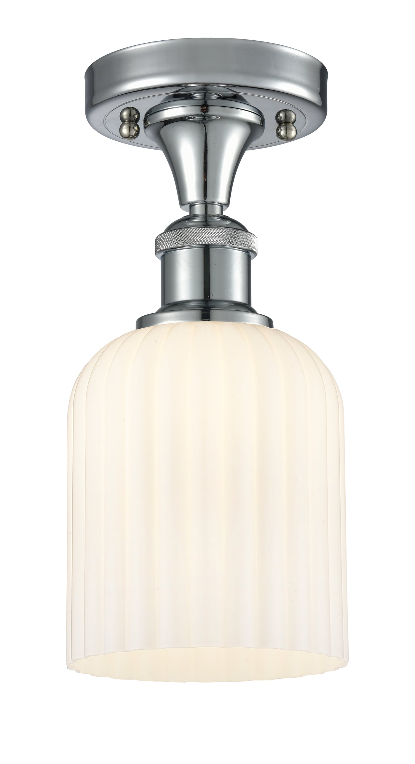 Ballston Semi-Flush Mount Brushed Satin Nickel