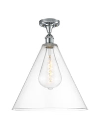 Ballston Semi-Flush Mount Polished Chrome