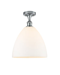 Ballston Semi-Flush Mount White Finish