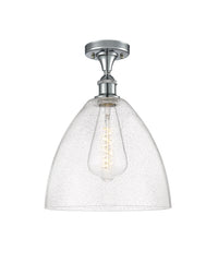Ballston Semi-Flush Mount White Finish