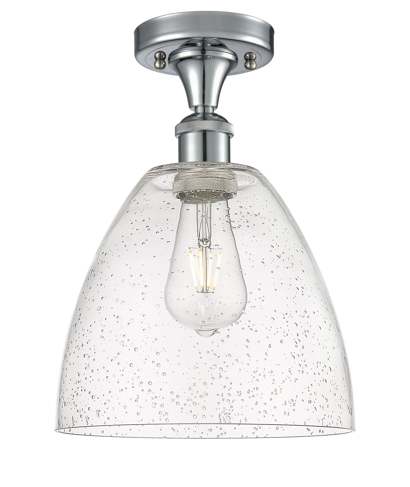 Ballston Semi-Flush Mount Polished Chrome