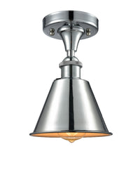 Ballston Semi-Flush Mount Cast Brass Steel