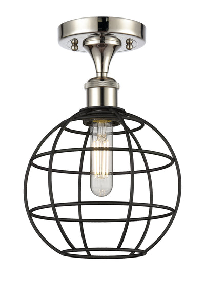 Ballston Semi-Flush Mount Brushed Satin Nickel