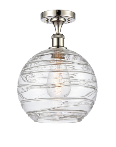 Ballston Semi-Flush Mount White Finish