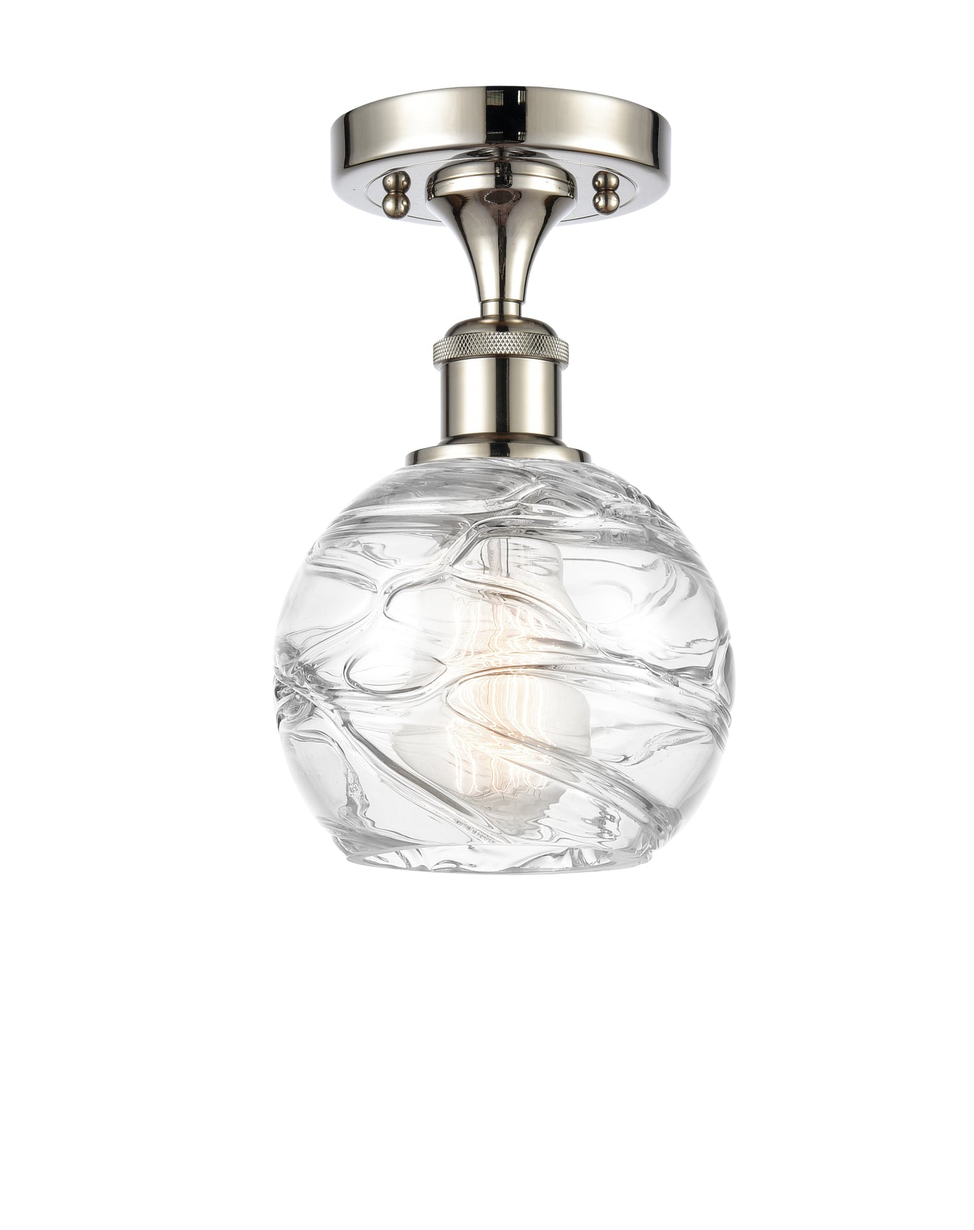 Ballston Semi-Flush Mount Polished Chrome