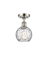 Ballston Semi-Flush Mount Clear Water Glass