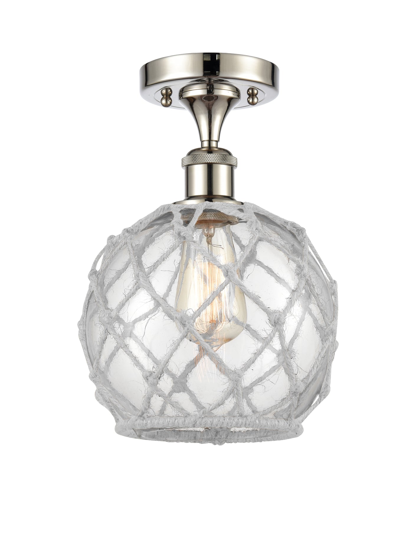 Ballston Semi-Flush Mount Polished Chrome