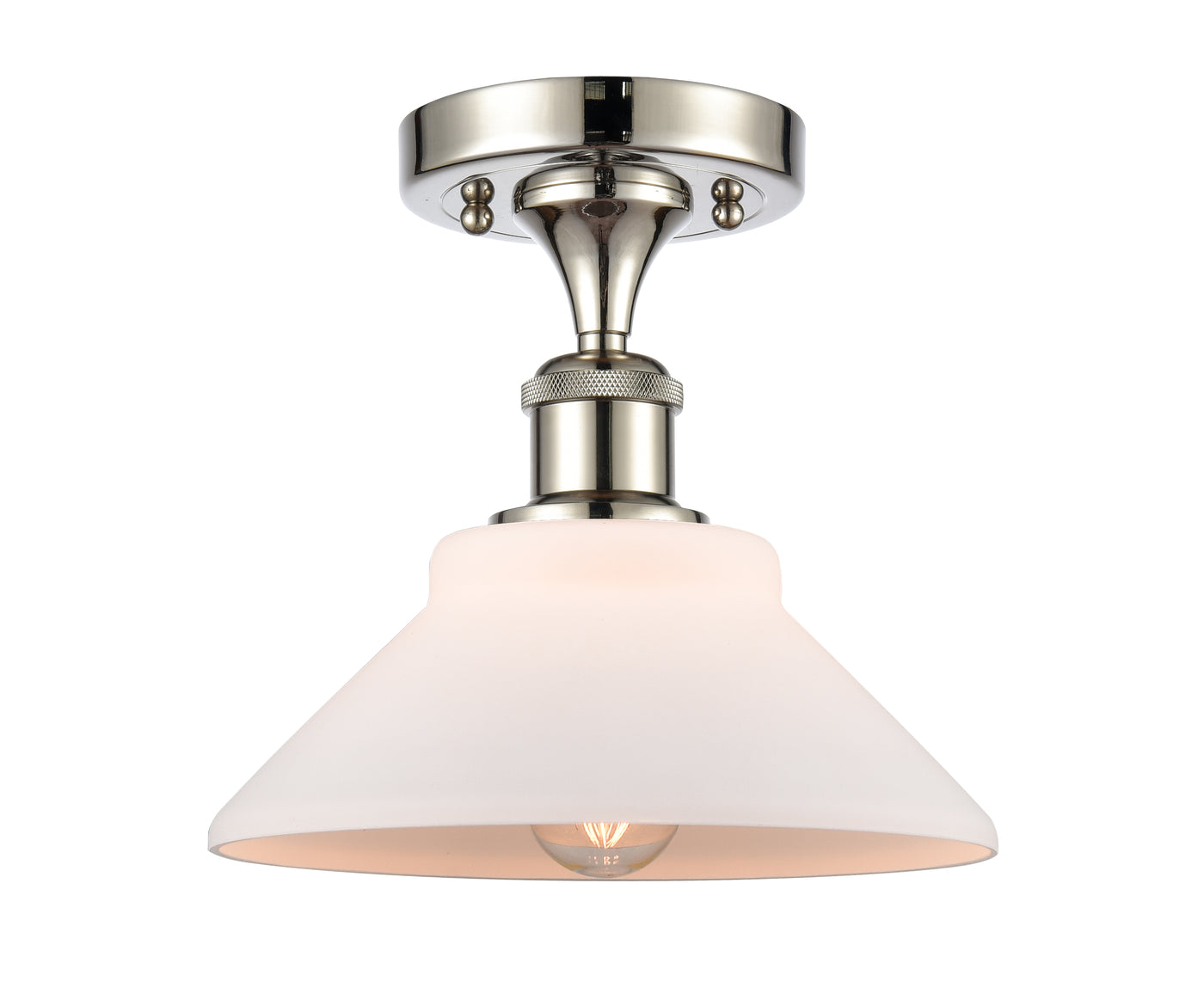 Ballston Semi-Flush Mount Clear Glass
