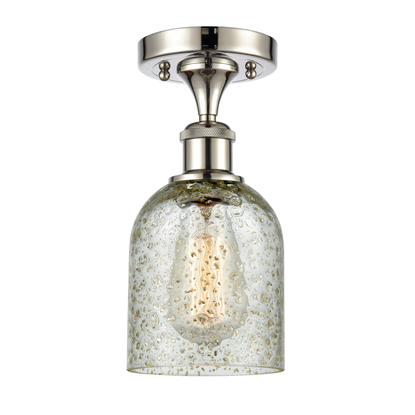 Ballston Semi-Flush Mount | Handcrafted Glass Shade