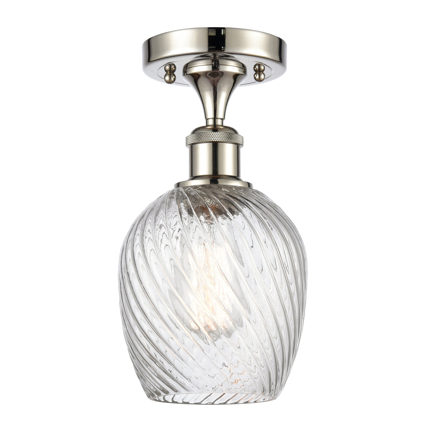 Ballston Semi-Flush Mount - Elegant Cast Brass