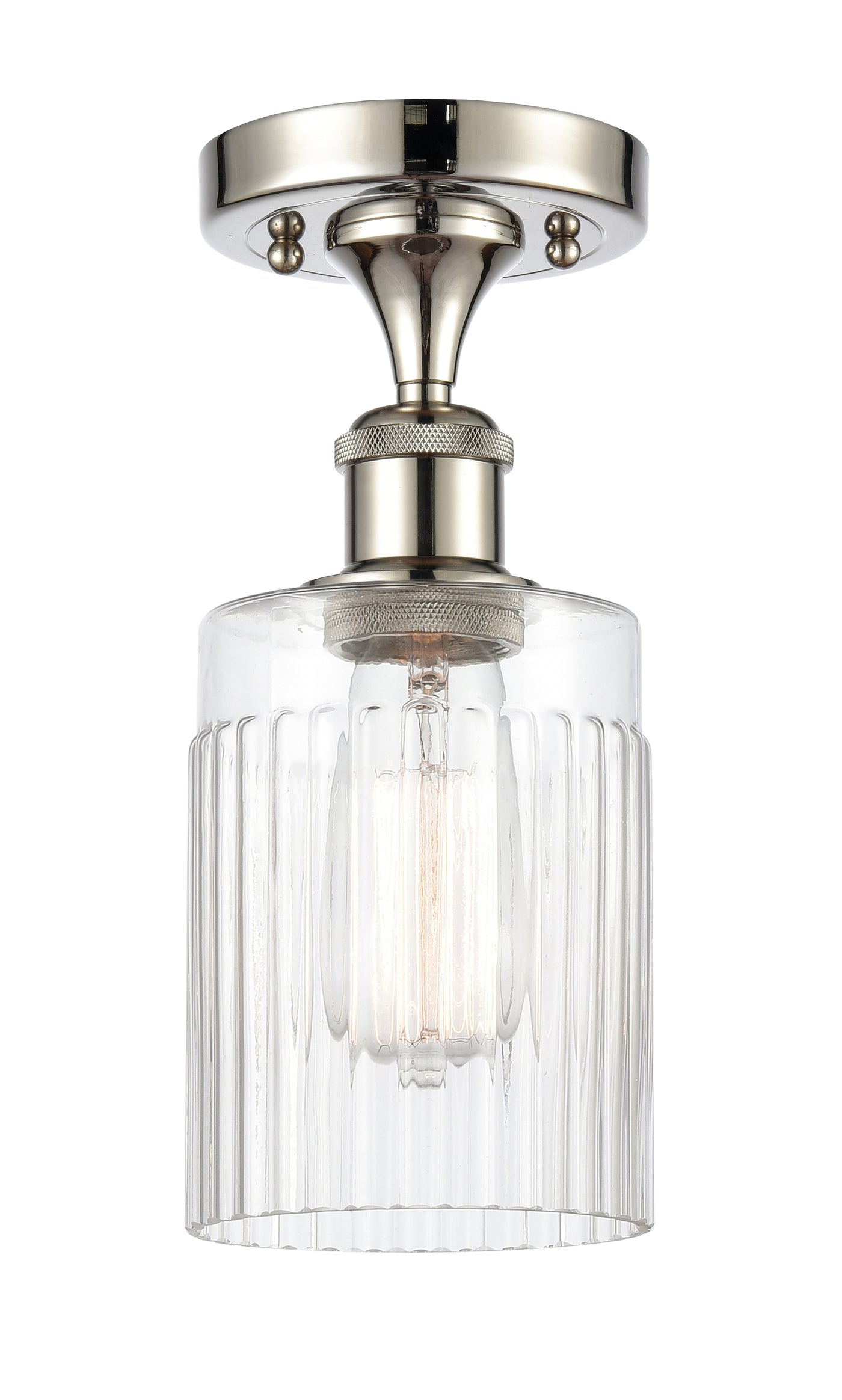 Ballston Semi-Flush Mount - Polished Chrome | Elegant