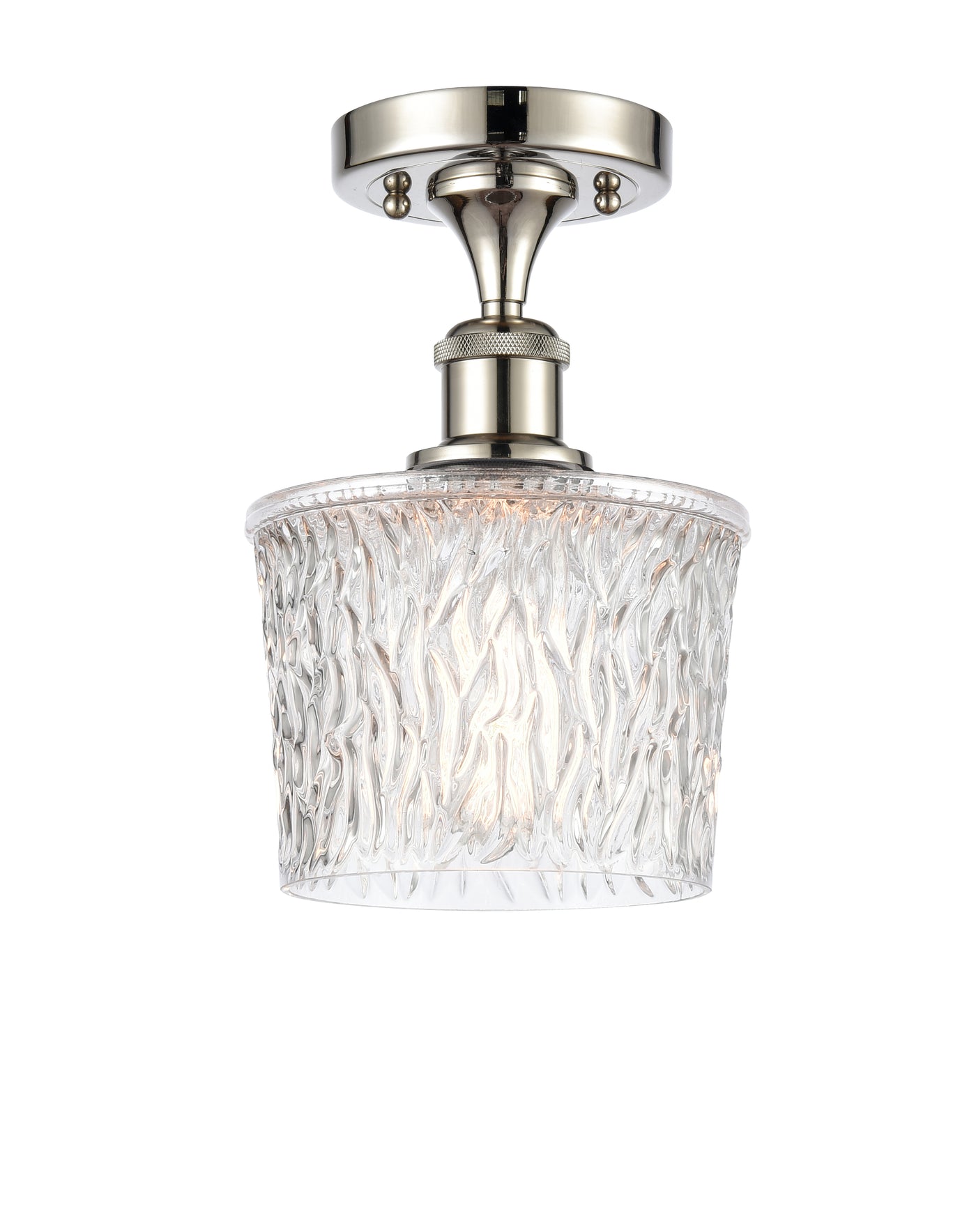 Ballston Semi-Flush Mount Cast Brass
