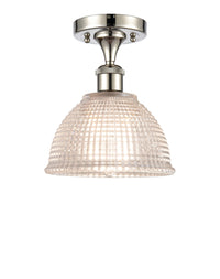 Ballston Semi-Flush Mount White Chrome