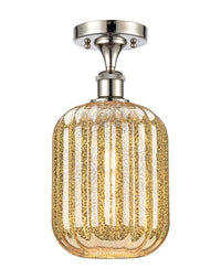 Ballston Semi-Flush Mount Brushed Nickel