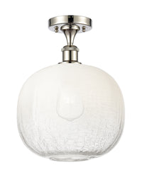 Ballston Semi-Flush Mount Satin Nickel