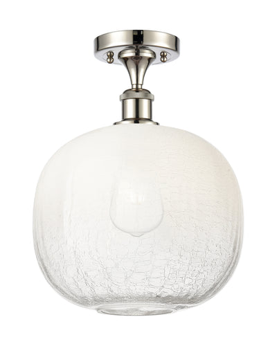Ballston Semi-Flush Mount Satin Nickel