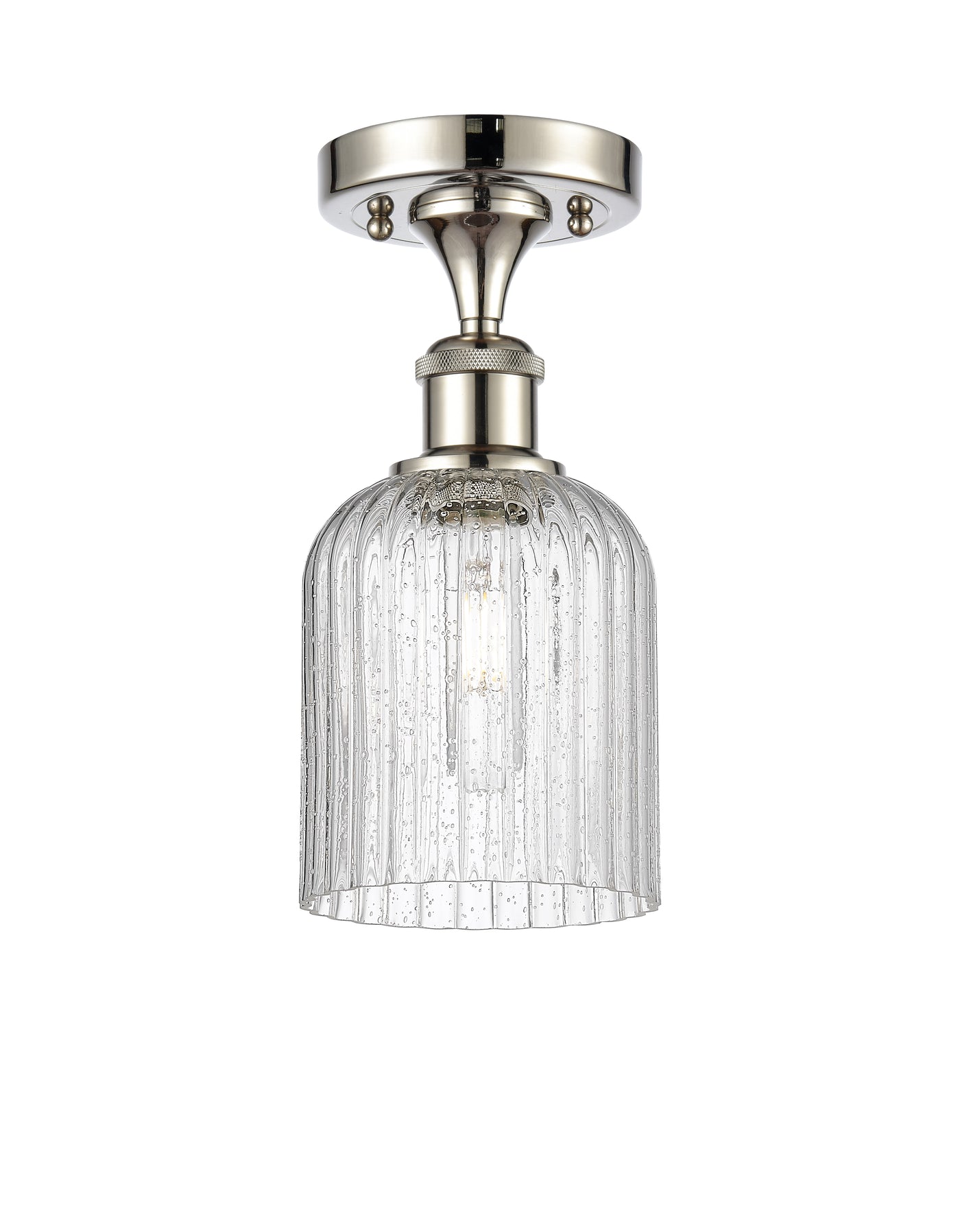 Ballston Semi-Flush Mount Brushed Satin Nickel