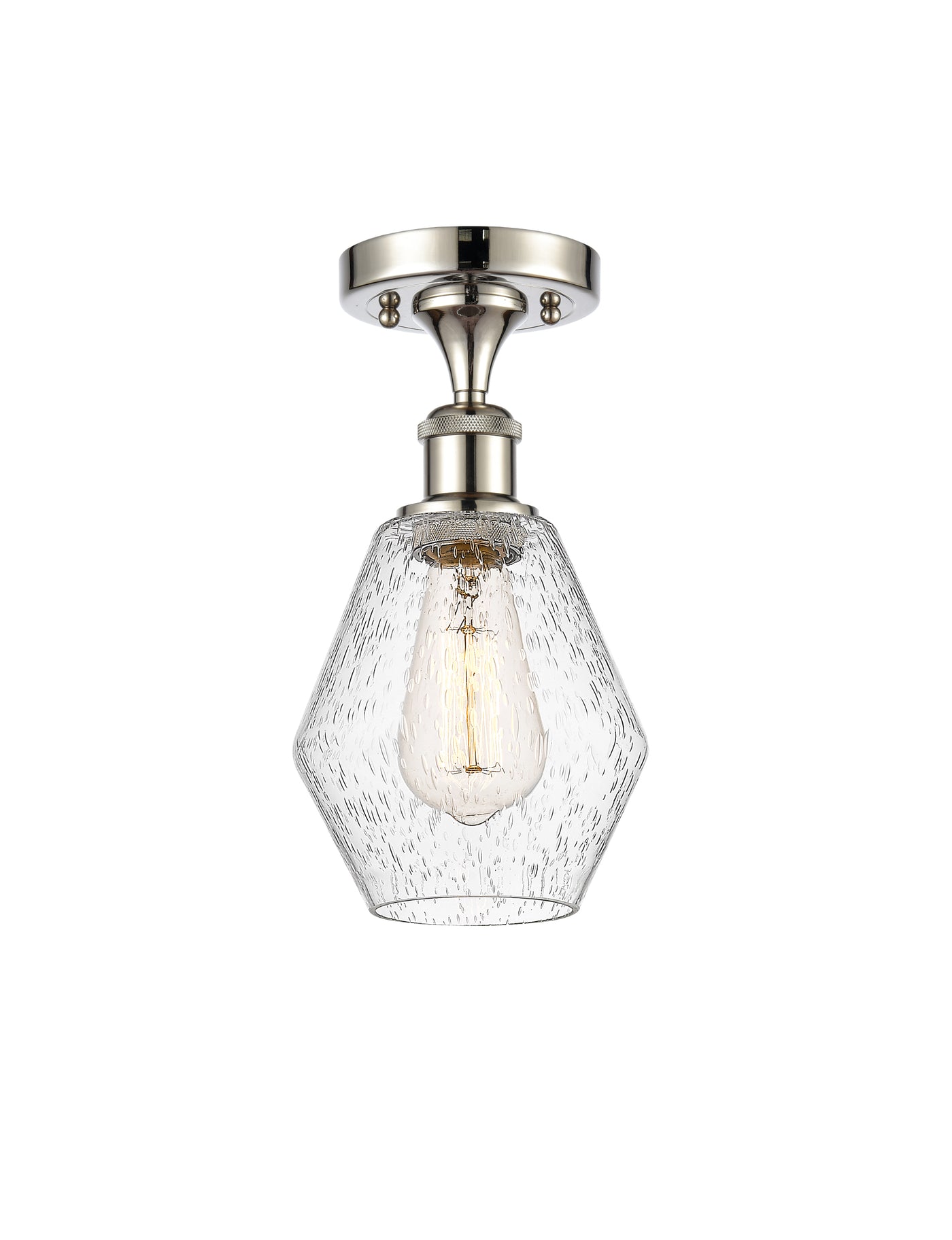 Ballston Semi-Flush Mount 6 Lights Cast Brass