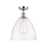Ballston Semi-Flush Mount White Finish