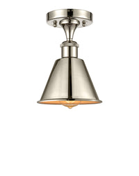 Ballston Semi-Flush Mount Cast Brass Steel