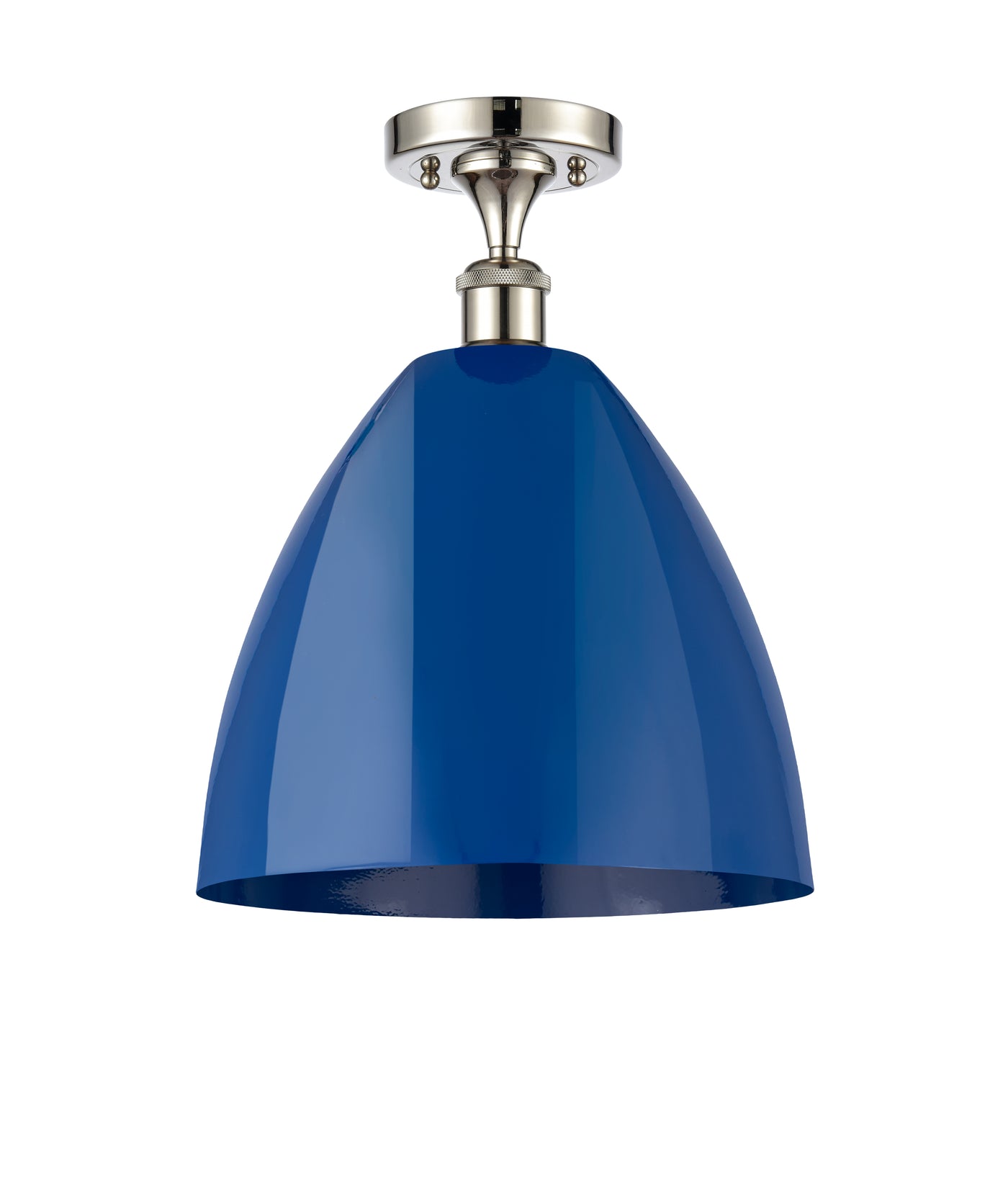 Ballston Semi-Flush Mount 9 Inch Brushed Nickel