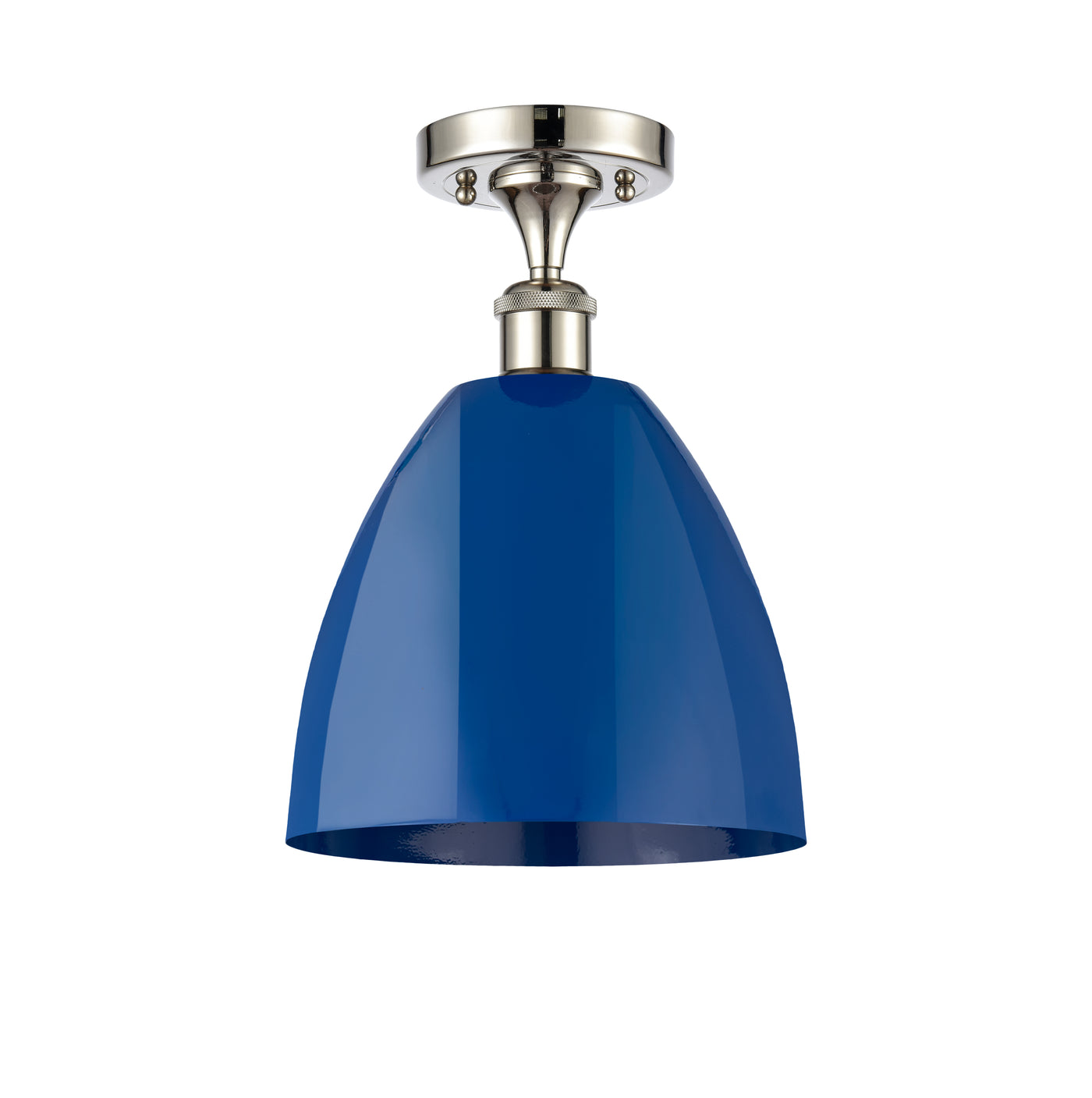Ballston Semi-Flush Mount Seafoam Shade