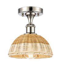 Ballston Semi-Flush Mount Brushed Satin Nickel