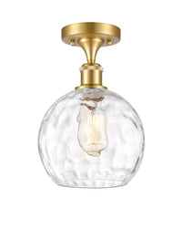 Ballston Semi-Flush Mount White Chrome