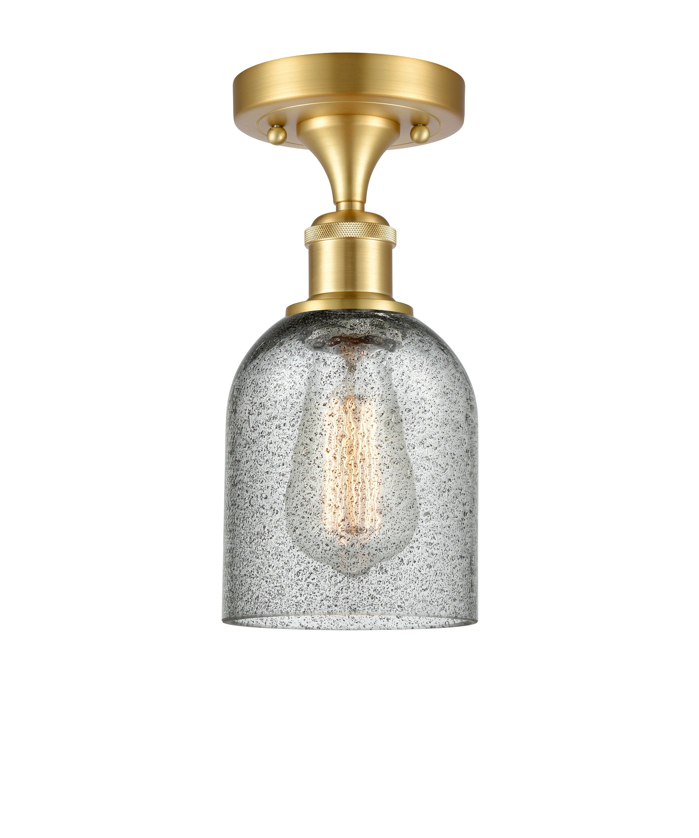Ballston Semi-Flush Mount - Polished Chrome Finish