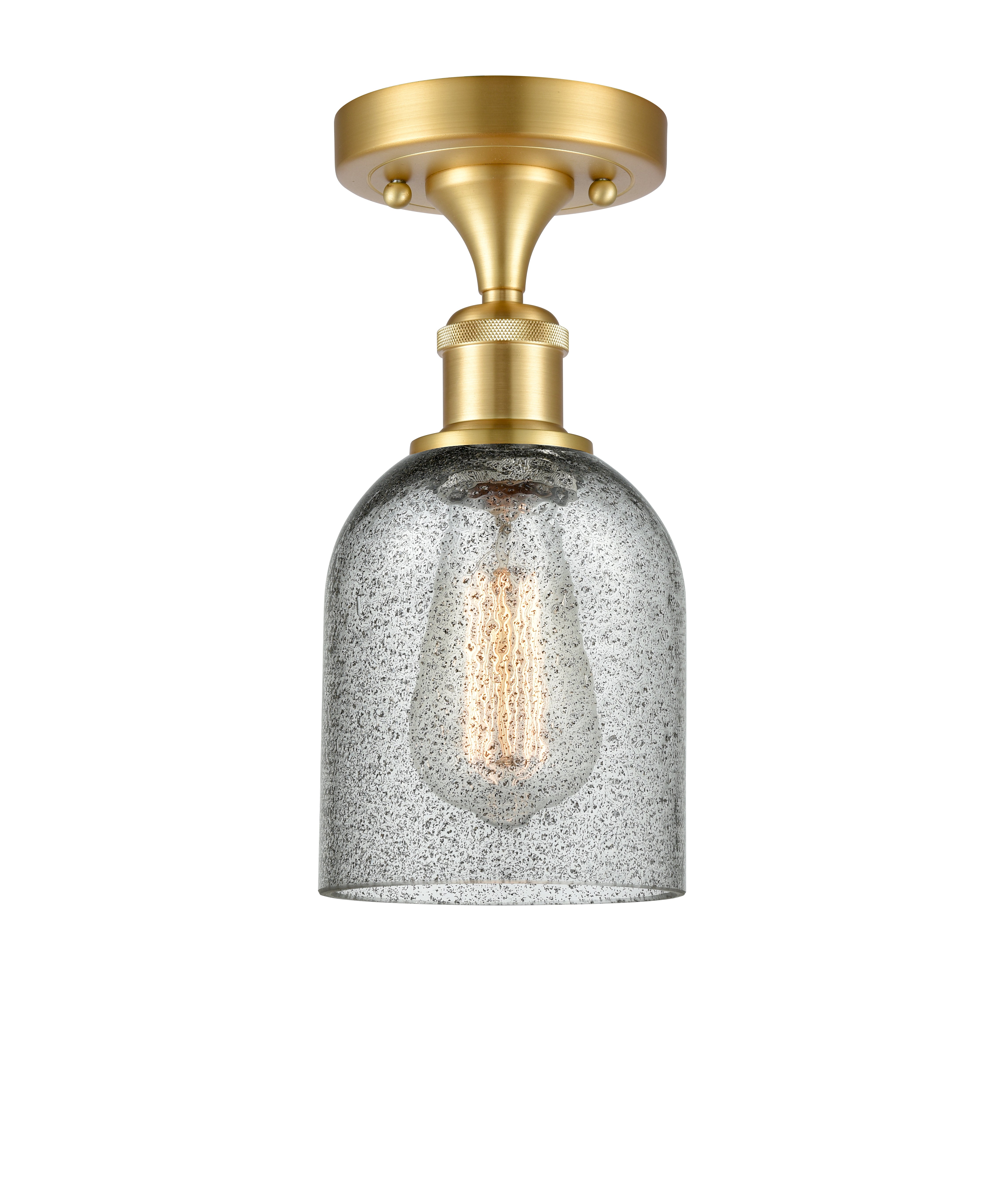 Ballston Semi-Flush Mount | Handcrafted Glass Shade