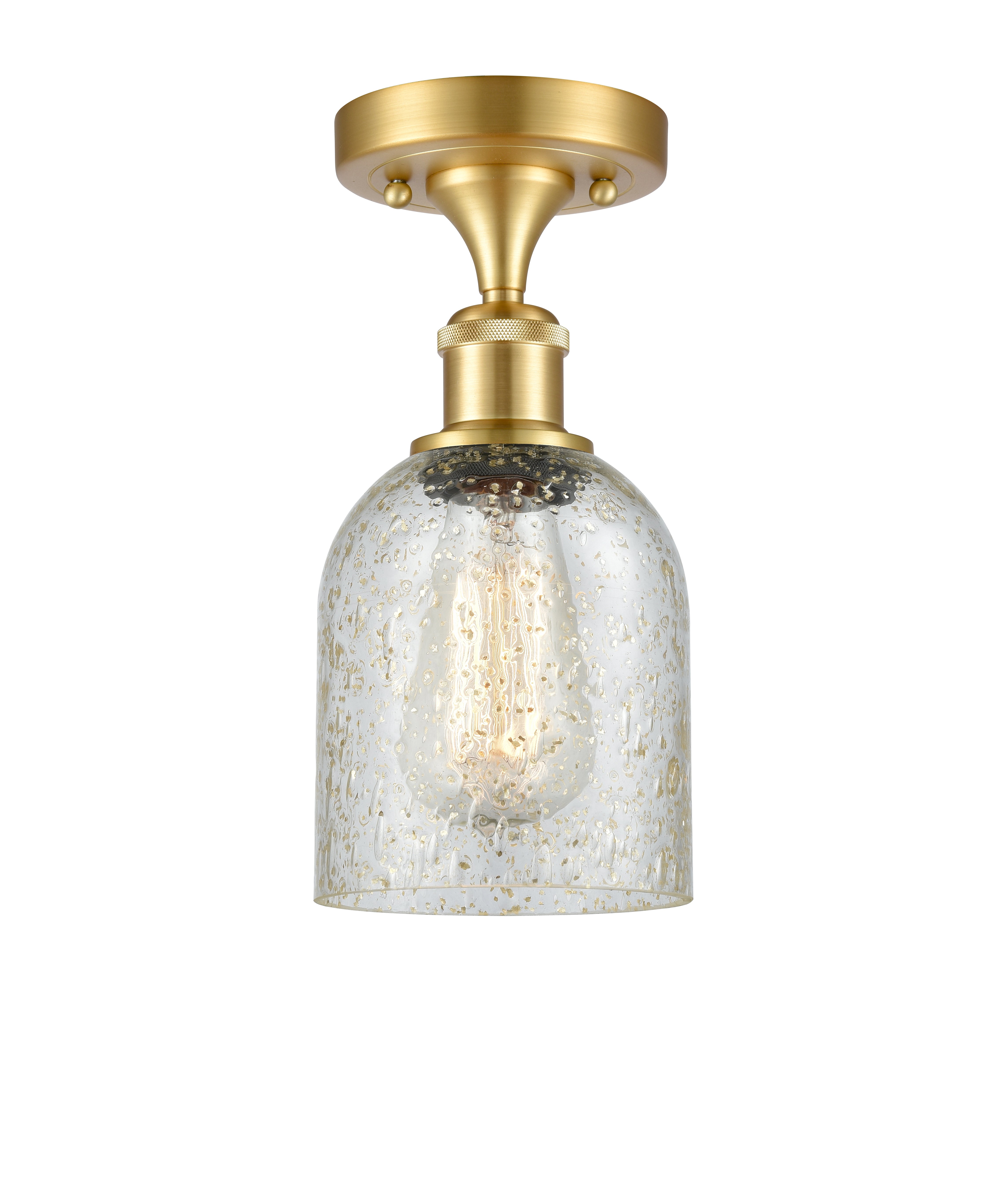 Ballston Semi-Flush Mount | Handcrafted Glass Shade
