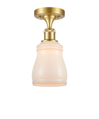 Ballston Semi-Flush Mount Cast Brass