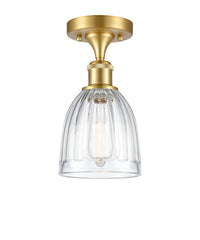 Ballston Semi-Flush Mount Cast Brass