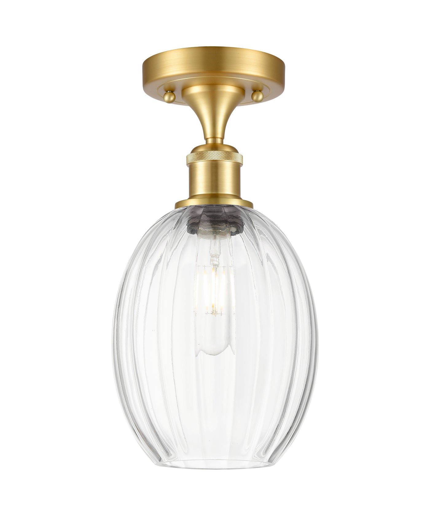 Ballston Semi-Flush Mount Brushed Nickel