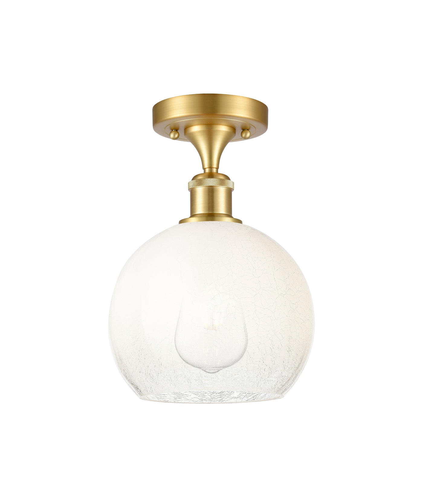 Ballston Semi-Flush Brushed Satin Nickel